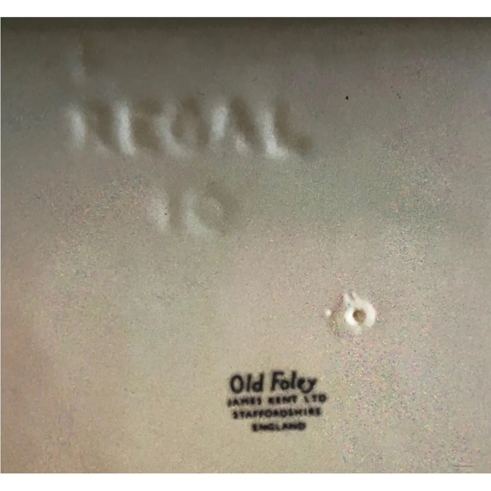 Old Foley James Kent Staffordshire England Regal Porcelain‎ Tray